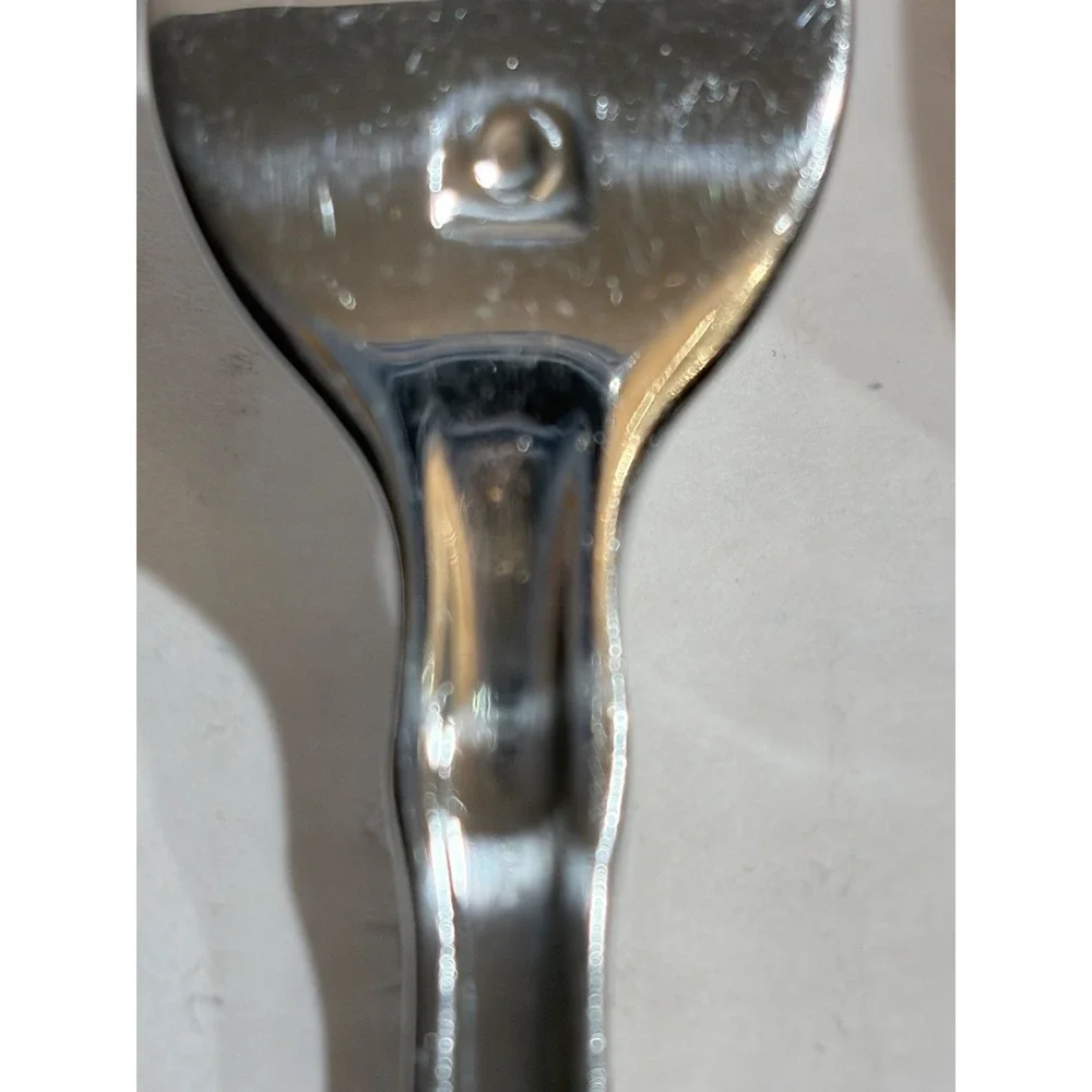 Set of 2 ONEIDA 18/10 Stainless Steel Dinner Fork Glossy Silver Solid Handle